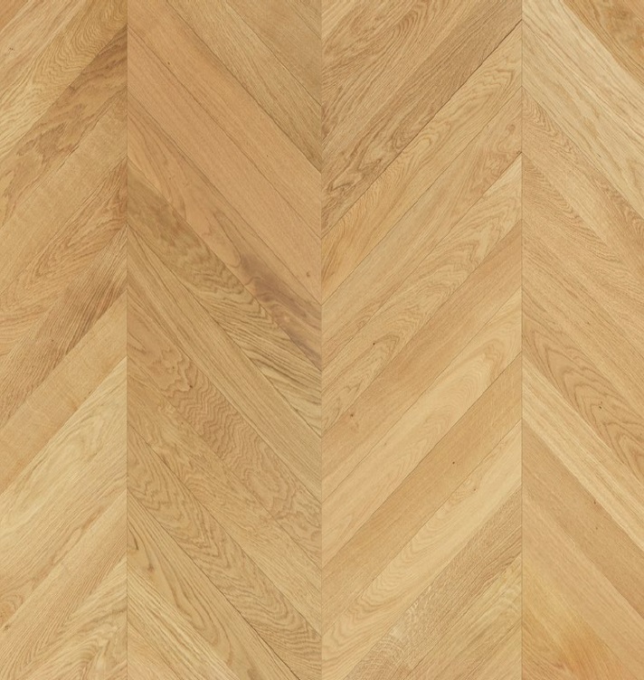 dettaglio di parquet con posa spina francese